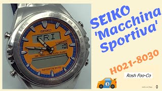 Seiko H021-8030 'Macchina Sportiva' review