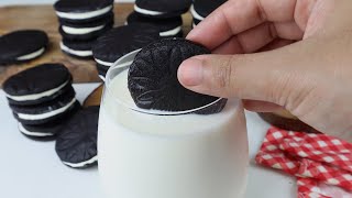 ঘরে তৈরি ওরিও কুকিজ (চুলায় এবং ওভেনে তৈরি) ।। Homemade Oreo Cookies ।।  Oreo Biscuit Recipe