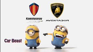 Lamborghini aventador svj vs Koenigsegg Jesko #car #lamborghini #tiktok #luxurycar #asmr #jesko