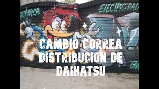 COMO CAMBIAR CORREA DE DISTRIBUCION DE DAIHATSU