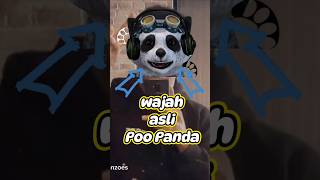 Inilah Wajah Asli POO PANDA #shorts