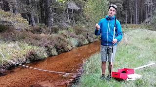 Measuring River Velocity (with a basic flow meter)