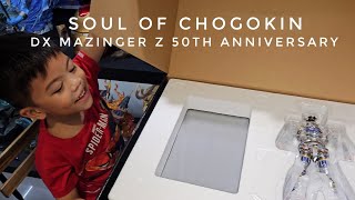 UNBOXING! SOUL OF CHOGOKIN DX Mazinger Z 50th Anniversary! Latest Toy in Collector's Cafe!