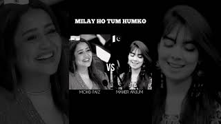 Milay Ho Tum Humko🔥SONG BATTLE •Maher Anjum 💥 VS 💥Md Faiz #shorts #milayhotumhumko #trending #viral