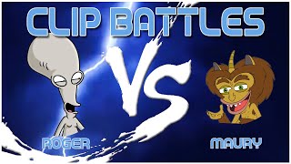 Cartoon Clip Battles Roger v Maury (American Dad vs Big Mouth)