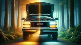 1999 GMC Suburban 1500 4x4 Headlight LED Upgrade