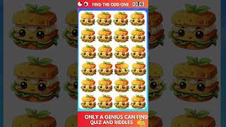 Only Genius Can Find II Find the odd one Out II The emoji quiz II guess the Emoji #shorts,