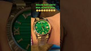 Rolex Day-Date MALACHITE MADNESS! 💚🤩