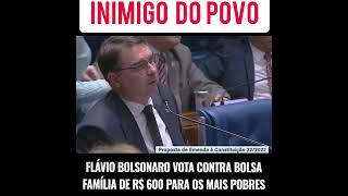 FILHO DE BOLSONARO VOTA CONTRA AUXÍLIO  DE R$600 E TENTA ATRAPALHAR APROVAÇÃO DE PEC