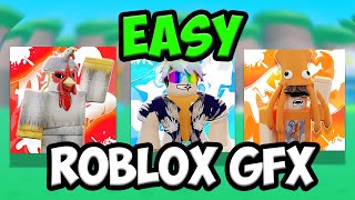 HOW TO MAKE A ROBLOX GFX (EASY) 😱😳🔥#roblox #robloxgfx