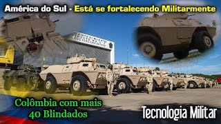 Exército Colombiano - Recebe 40 Veículos Blindados M1117 #Forças Armadas