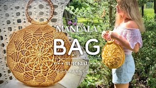 СОЙТИ С УМА: ВЯЖЕМ СУМКУ МЕЧТЫ "MANDALA" МАСТЕР-КЛАСС! 👌 AMAZING CROCHET BAG