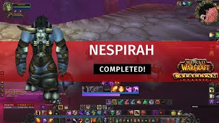 Nespirah ✓ Cataclysm Classic ✓ Warlock ➤ World of Warcraft