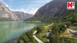 Nádherný výhled na Hardangerfjord