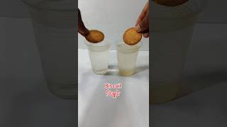 SCIENCE EXPERIMENT। Salt Water vs Biscuit। Biscuit Science Experiment #shorts