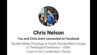 News, Chris Nelson Theology student yells at person voicing opinion.