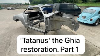 'Tetanus' the Ghia Restoration Part 1. 1967 Karmann Ghia stripped back to bare metal