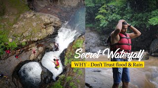 Secret Waterfall Bedgaon | 5-10 मिनट और रुके तो मौत तय थी Best Place In Monsoon 2022