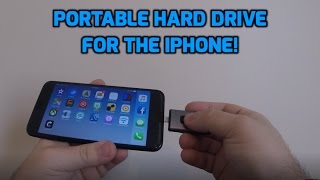 Portable Hard Drive For iPhone/iPad?!