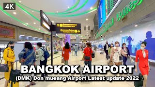 【🇹🇭 4K】Walking Bangkok Donmueang (DMK) International Airport Latest update 2022