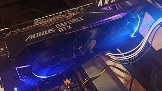 Rtx 3090 Aorus Extreme. Hashrate hiveos.      #3090 Aorus. #3090 hiveos