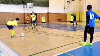 Arcidiecézny futsalový turnaj 12.11.2022 Prešov.  Semifinálový zápas Veľké Kapušany - Budimír (0:3)