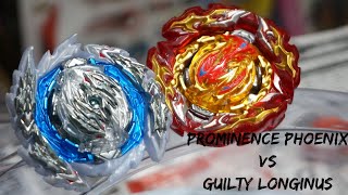 Beyblade Burst Prominence Phoenix Vs Guilty Longinus