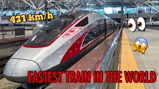 HIGH SPEED TRAINS IN CHINA *YANTAI TO BEIJING*