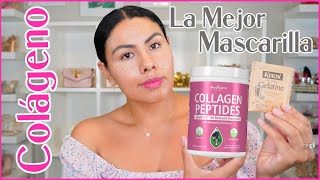 MASCARILLA DE COLÁGENO PARA REJUVENECER Y REAFIRMAR LA PIEL ♡