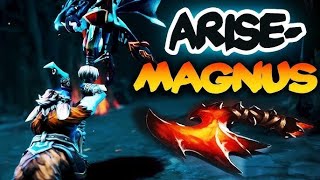 Ar1se Magnus Godlike Plays !!! And Lina Carry Free Win Dota 2 Highlights!