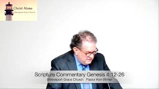 Scripture Commentary Genesis 4:12-26