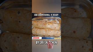 Kid's Lunch Box Recipe 2 | Egg Chapathi Roll 😋 😋😋| By Sri's Kitchen ❤️