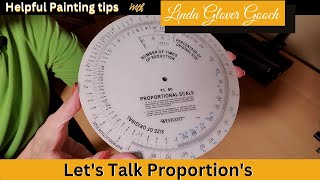 How to use the Proportional Scale in Painting and Drawing