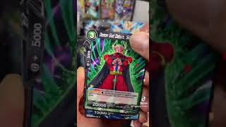 BUSTING INTO MORE BOOSTER PACKS FROM DRAGONBALL Z SAIYAN SHOWDOWN. *pack opening #shorts