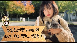 [KOR/ENG] NYC Vlog🗽🌽 l 추석 맞이 고양이와 떠나는 뉴욕 근교 여행ㅣDAY 2: Milford 맥주공장 투어🍺, 새우 애호박전 레시피🍳, 숲속 불멍 🌲🔥