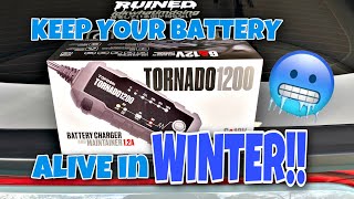 TopDon Battery Maintainer & Charger (Perfect for winter time!)