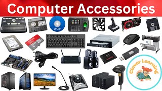 Computer Accessories name and picture in English