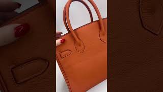 Сумка hermes Birkin orange 30