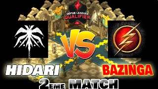 [KTA] HIDARI vs BAZINGA 2eme Round Dofus Leagues Qualifier