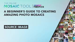 Online Mosaic Tool Episode 2: Source Image