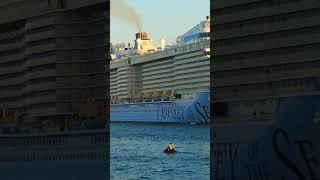 Odyssey of the Seas cruise leaving Fort Lauderdale port  (part I)