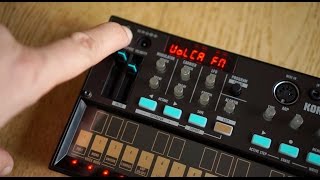 First hands on Korg Volca FM and sync to Roland Tr-09 (Riamiwo StudioVlog 17)