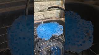 Hot water vs Ice with Orbeez #shorts #satisfying #asmr