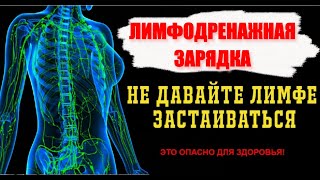 Лимфодренажная зарядка.  Как убрать отеки?  Лимфодренажная разминка.