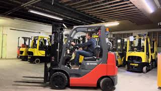 2018 Toyota 8FGCU25 5000lbs Used Forklift - U97393