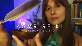 ASMR po polsku 🌙 relaksująca sesja reiki I Pozytywne afirmacje & manifestacja 🌹 (soft spoken)