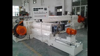 PVC compound extruder pelletizing machine/PVC wire/cable material extruder