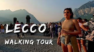 4K WALKING TOUR OF LECCO-ITALY 2023!#italy #italytravel