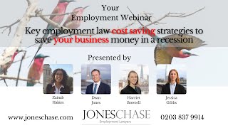 Your Employment Webinar 24 November 2022 Key Law Cost Saving Strategies During a Recession