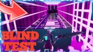 JE TESTE LA MEILLEURE MAP BLIND TEST DE RAP FRANCAIS SUR FORTNITE ! (+CODE)